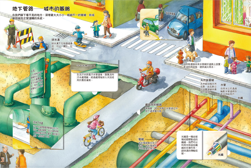  我的STEAM翻翻書：深不可測的地底（7個場景+42個翻頁小機關）